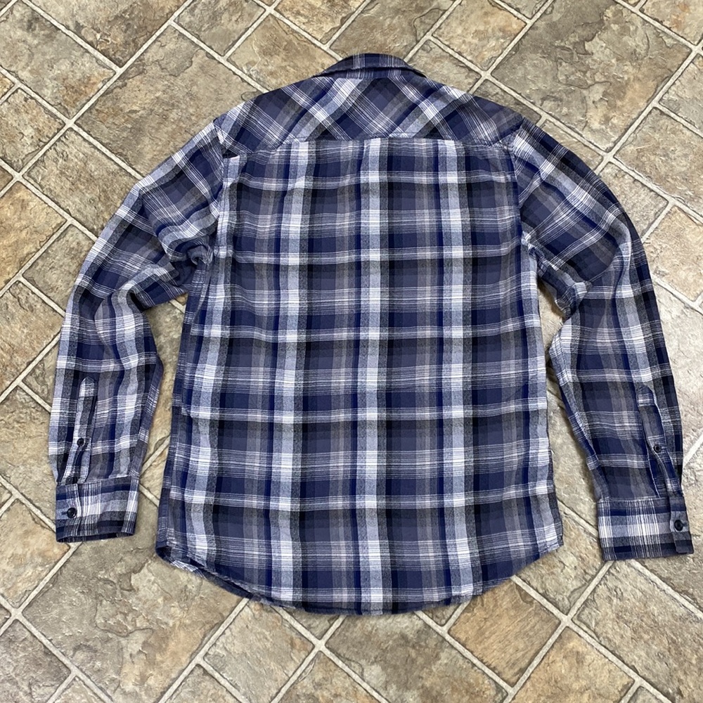 American Rag Plaid Button Down Long Sleeve Shirt - Picture 7 of 10